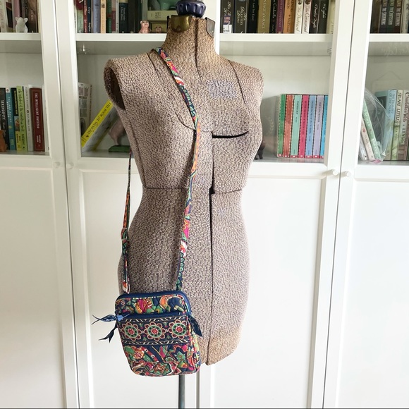 Vera Bradley Venetian Paisley Mini Hipster Purse - Picture 14 of 16